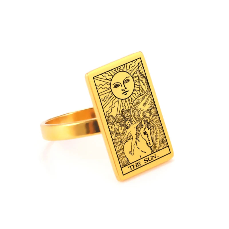 Bague carte de tarot