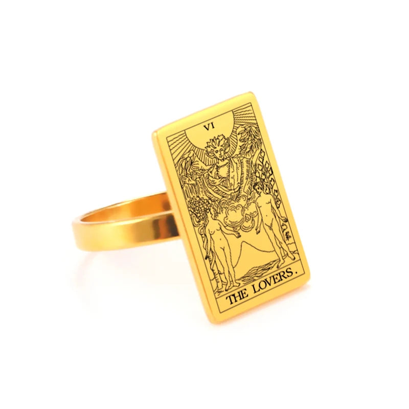Bague carte de tarot