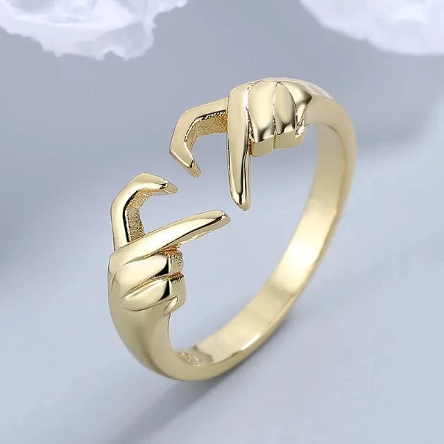 Bague Cœur Romantique Or 