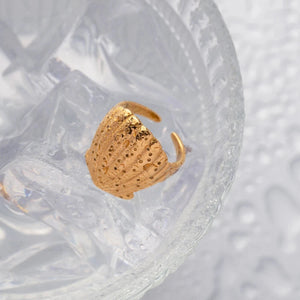 Bague Coquillage Coquille Saint-Jacques pour Femme