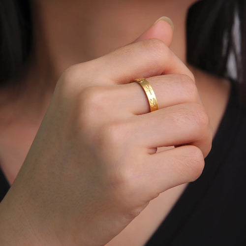 Ägyptischer Ring für Damen aus Gold