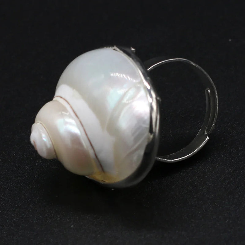 Bague en Nacre de Coquillages