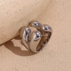 Anillo Original Anillo Gota de Agua plata