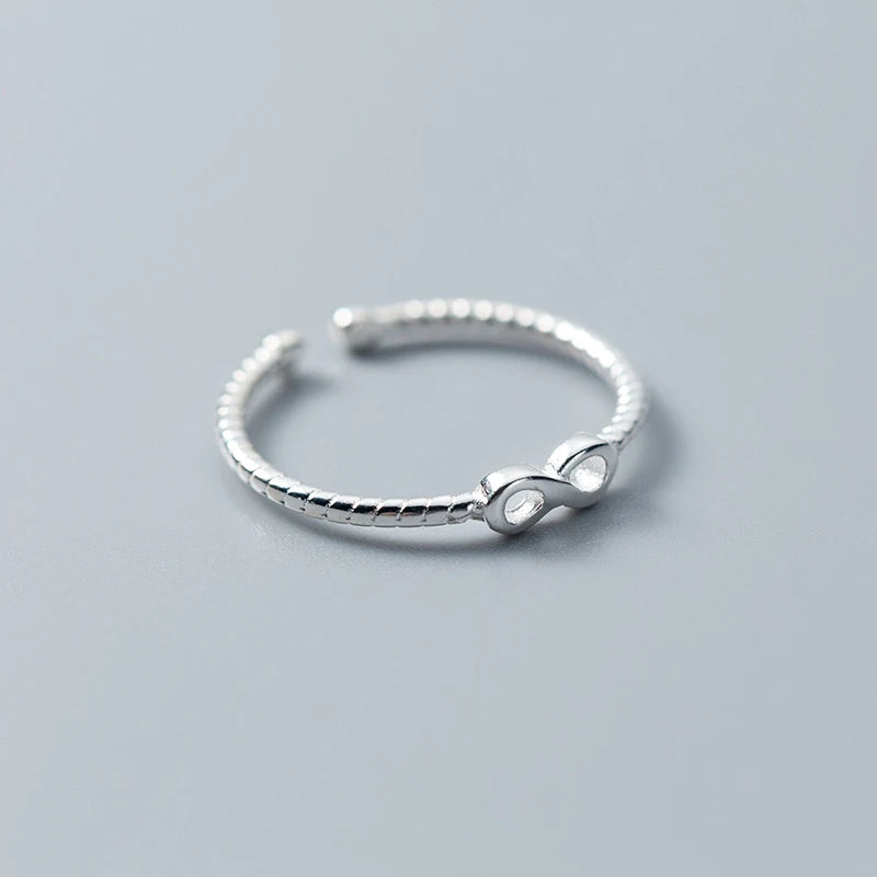 Bague Femme Infini Argent