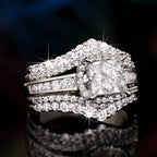 Bague femme zircon cubique