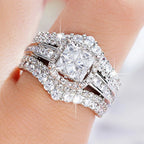 Bague femme zircon cubique