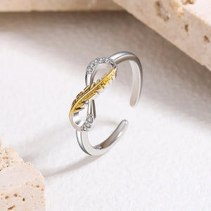 Bague Infini Plume