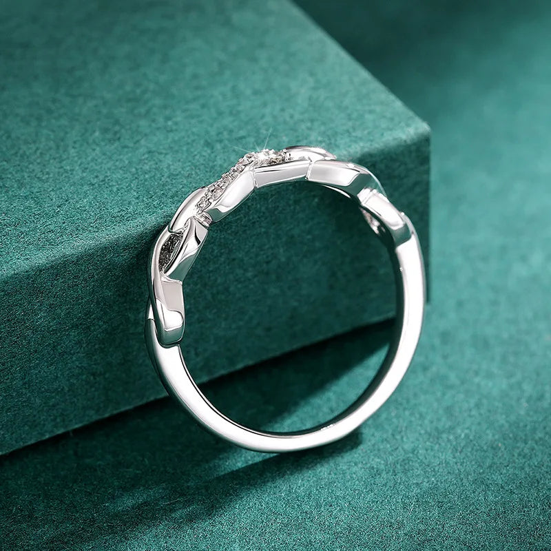 Bague infini scintillante