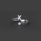 Kvinde initialring x