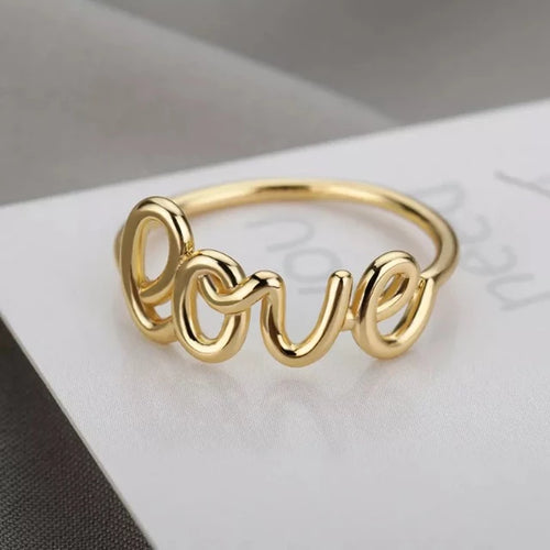 Love Gold Ring