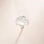 Bague Lune et Soleil argent
