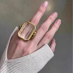 Bague Marique crystal vintage français