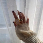Bague Marique crystal vintage français