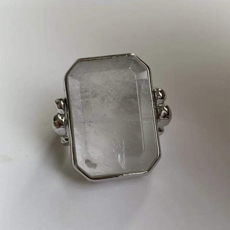 Bague Marique crystal vintage français