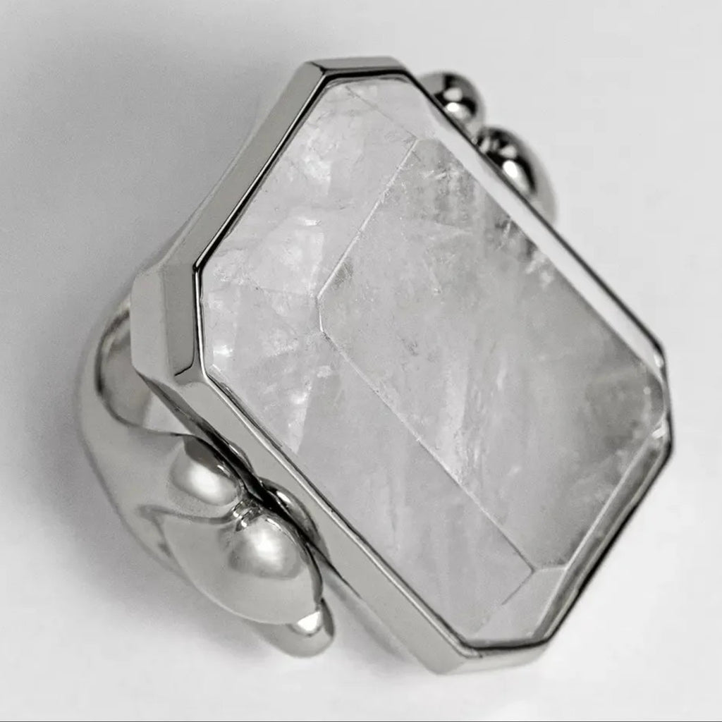Bague Marique crystal vintage français