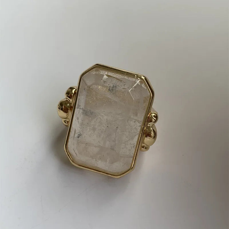 Bague Marique crystal vintage français