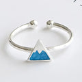 Bague Montagne Bleue