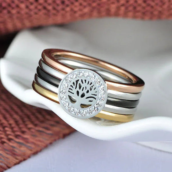 Ring i flere toner med Livets Træ