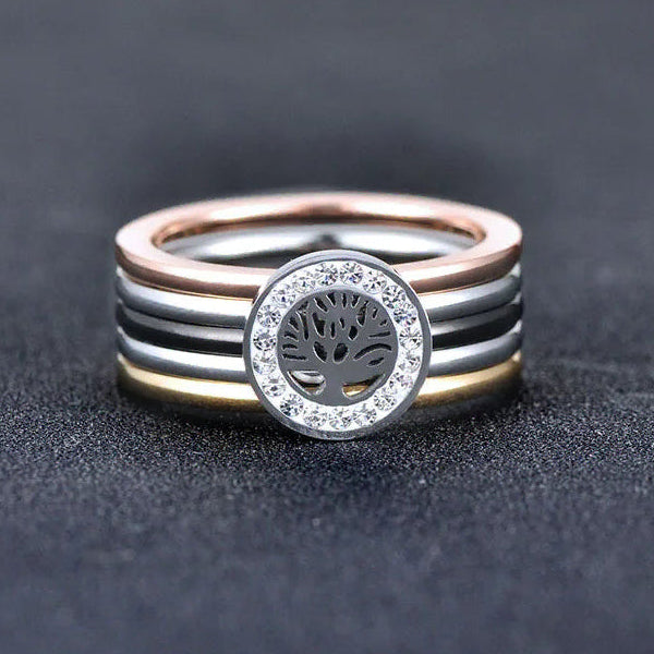 Ring i flere toner med Livets Træ