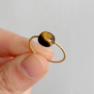 Bague Oeil de Tigre Femme