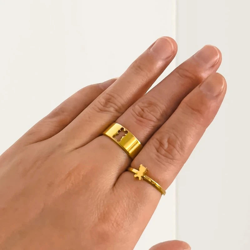 Bague Ours Pièces – Artistika - Main Image