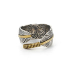 Offener Ring in Federform