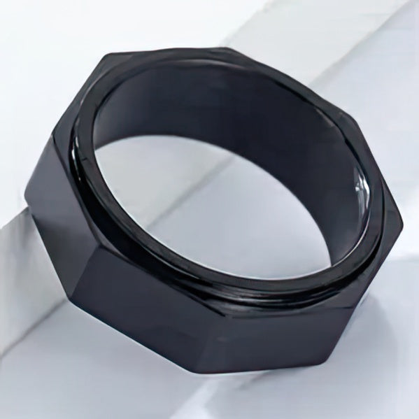Bague rotative anti-stress de forme hexagonale