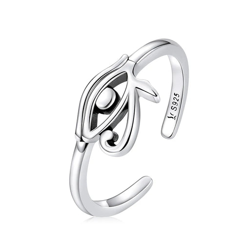 Ring im ägyptischen Stil Auge des Horus Silber