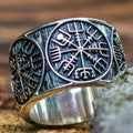 Bague Viking Vegvisir
