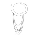 Bijou d'Épaule Femme - Clavicule & Chaine Bras & Épaules argent