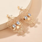 Boucle d'Oreille Tête de Mort Femme