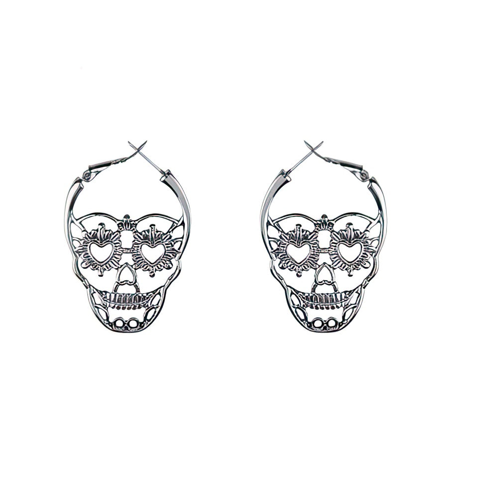 Pendientes Colgantes Calavera