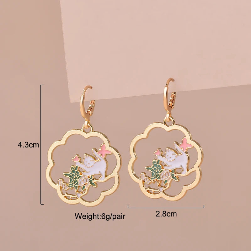 Pendientes de Gato Lindo 