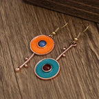 Boucles d'Oreilles Pendantes Ethniques Atypiques