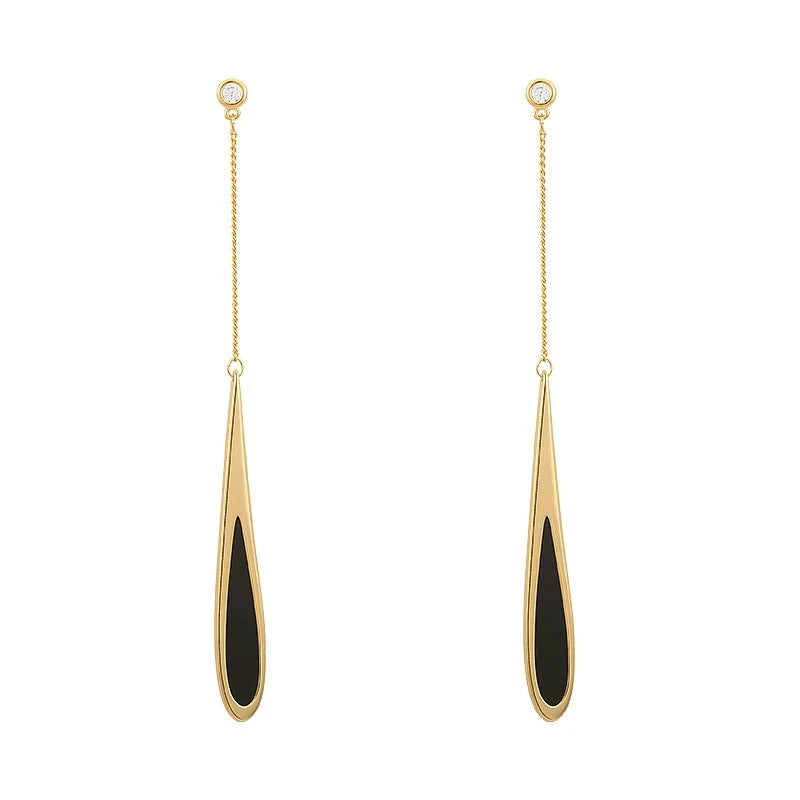Boucles d'Oreilles Clou Goutte d'Eau Délicate