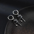 Pendientes Colgantes Rueda de Oración budista