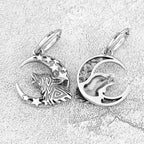 Boucles d'Oreilles Pendantes Viking Fenrir