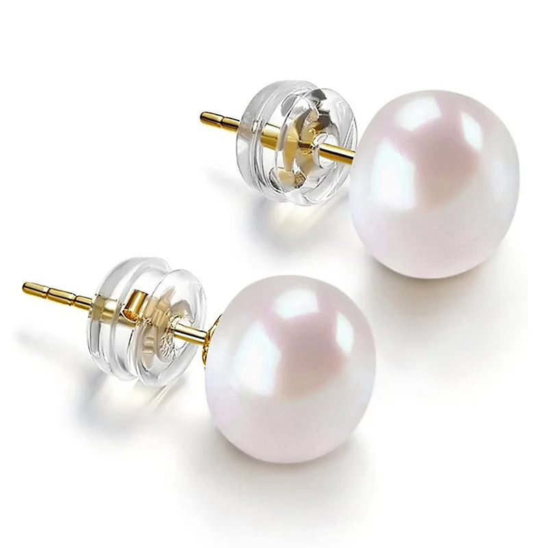 Boucles d'oreilles perle intemporel 10