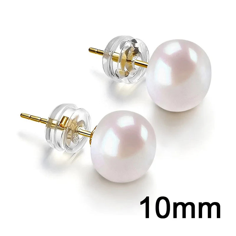 Boucles d'oreilles perle intemporel 10