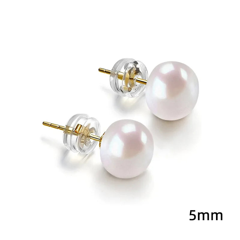 Boucles d'oreilles perle intemporel 5 