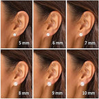 Boucles d'oreilles perle intemporel