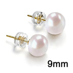 Boucles d'oreilles perle intemporel 9