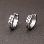 Boucles D'Oreilles Viking Créoles Homme Femme Celtique Nordique