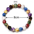 Bracelet 7 Chakras Homme Femme Enfant Pierres