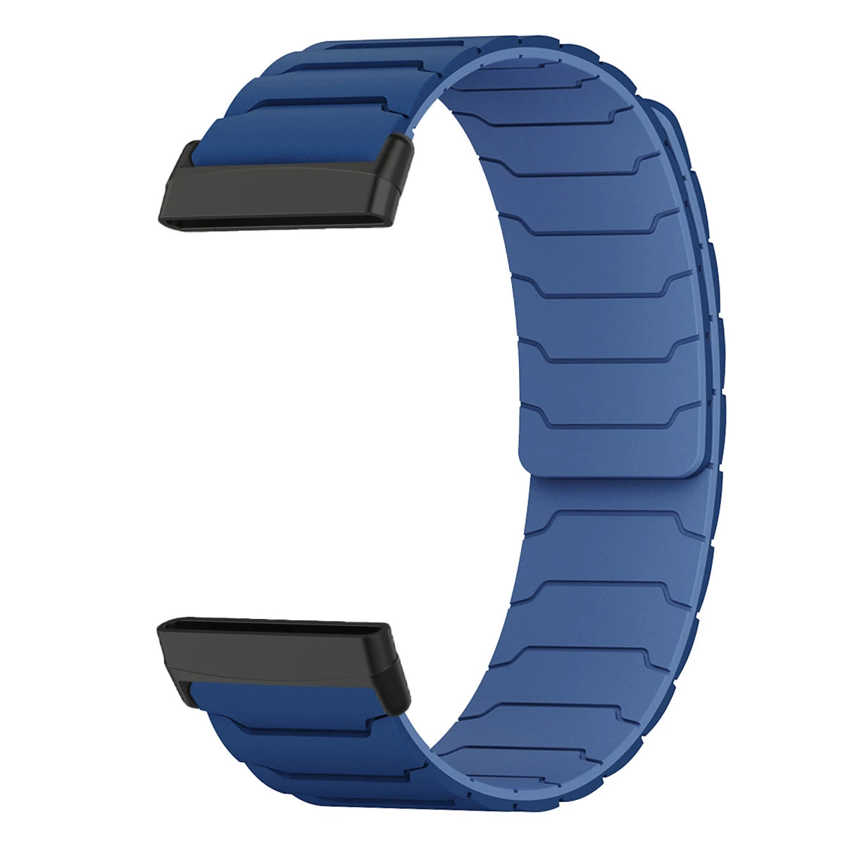 Magnetarmband für Fitbit Versa 3, Versa 4, Sense 1 und Sense 2 Uhr blau