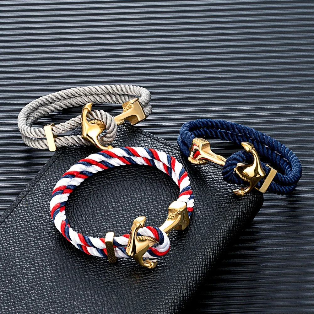 Bracciale ancora uomo