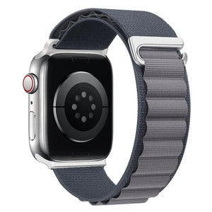 Bracelet Apple Watch à Boucle Sport gris