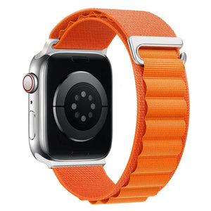 Bracelet Apple Watch à Boucle Sport orange