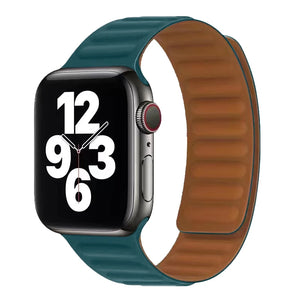 Bracelet Apple Watch à Fermoir Magnétique vert