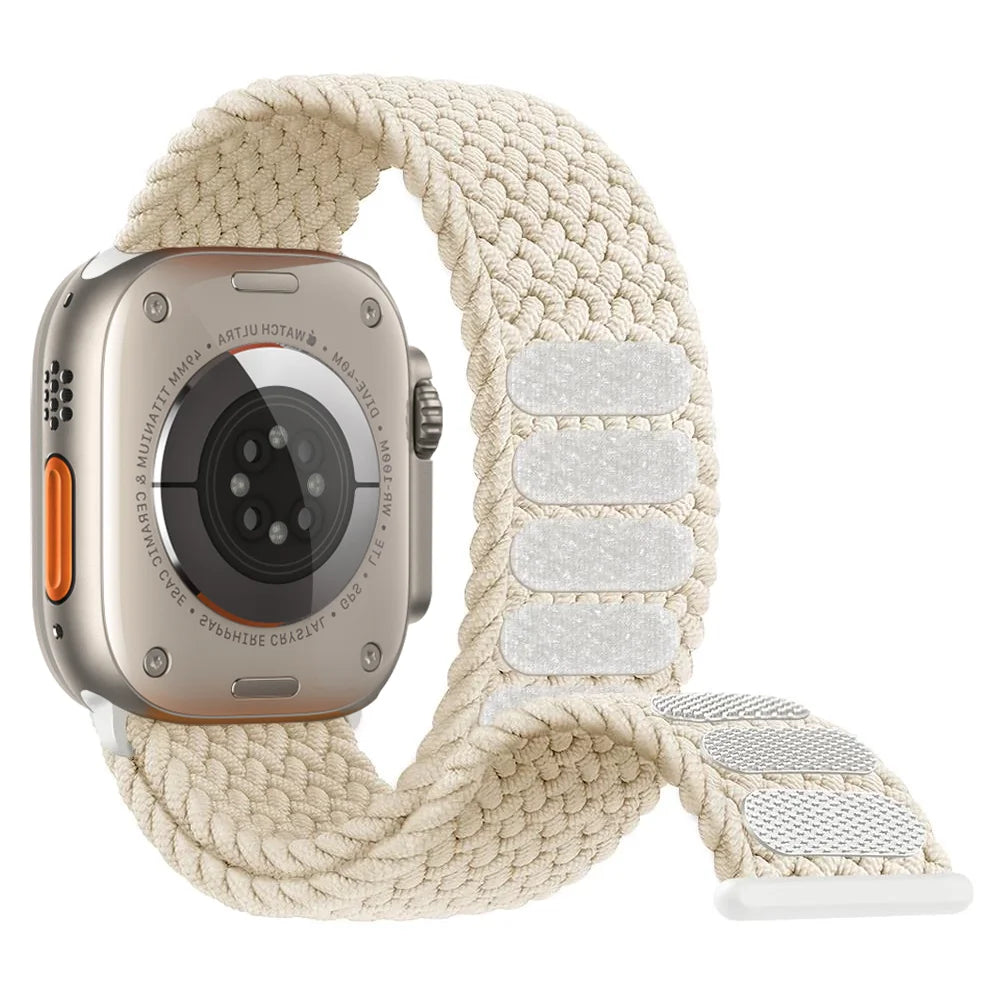 Плетена текстилна каишка за Apple Watch 